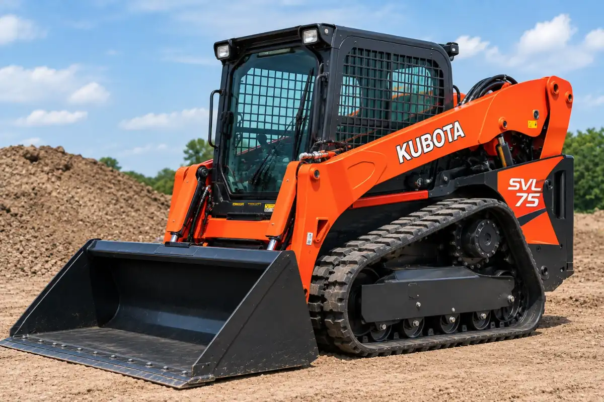 Kubota SVL75 compact track loader